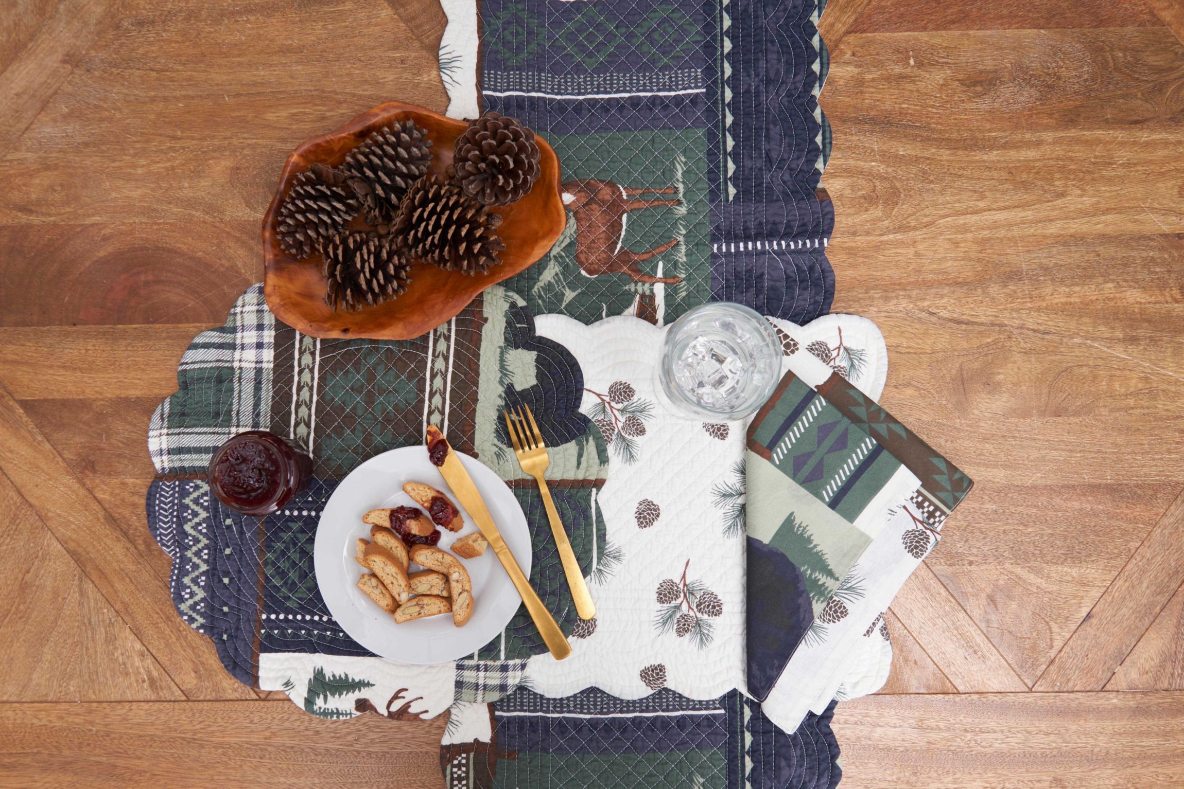 Greenstone Pines Cotton Napkins Set of 6