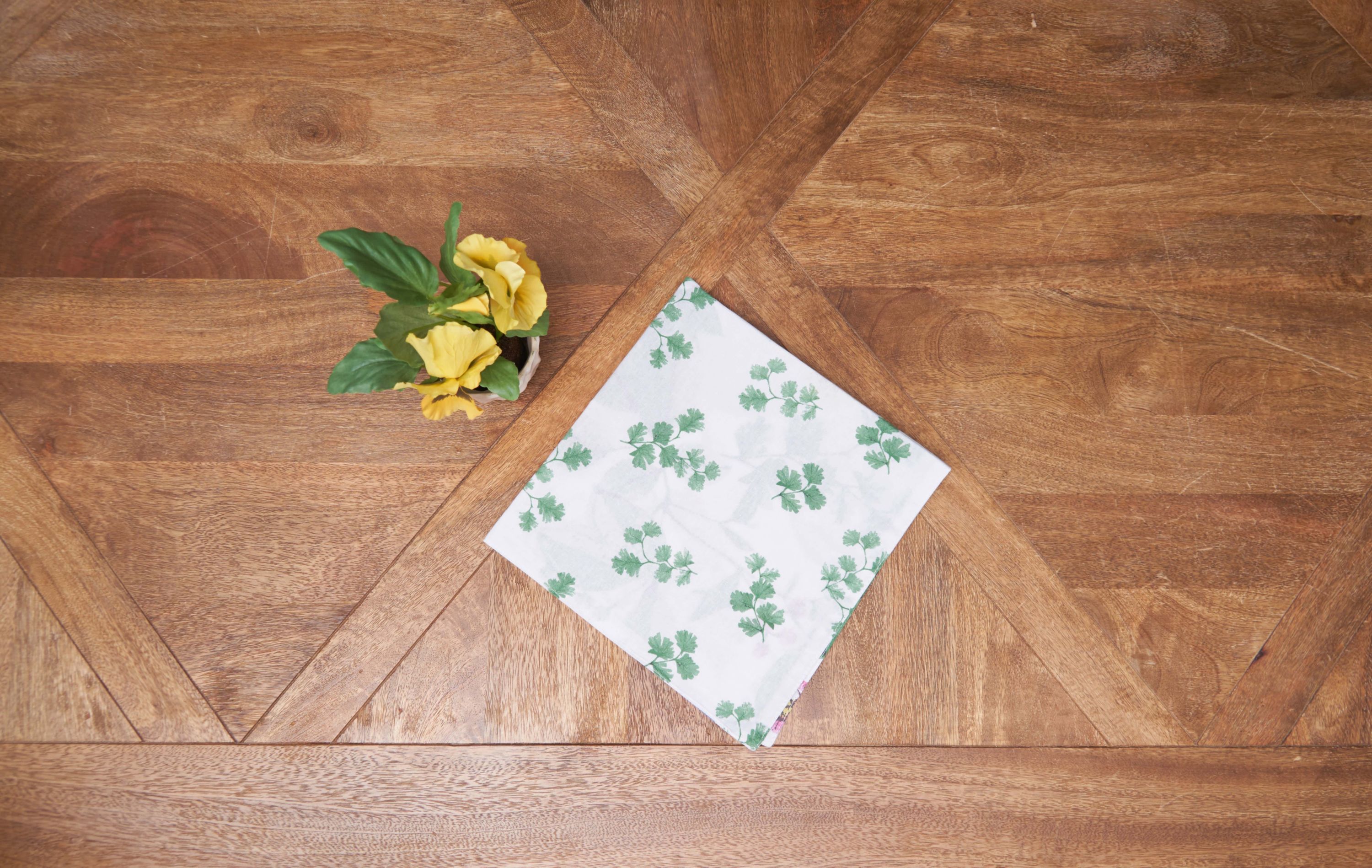 Marcy Blooms Cotton Cotton Napkins Set of 6