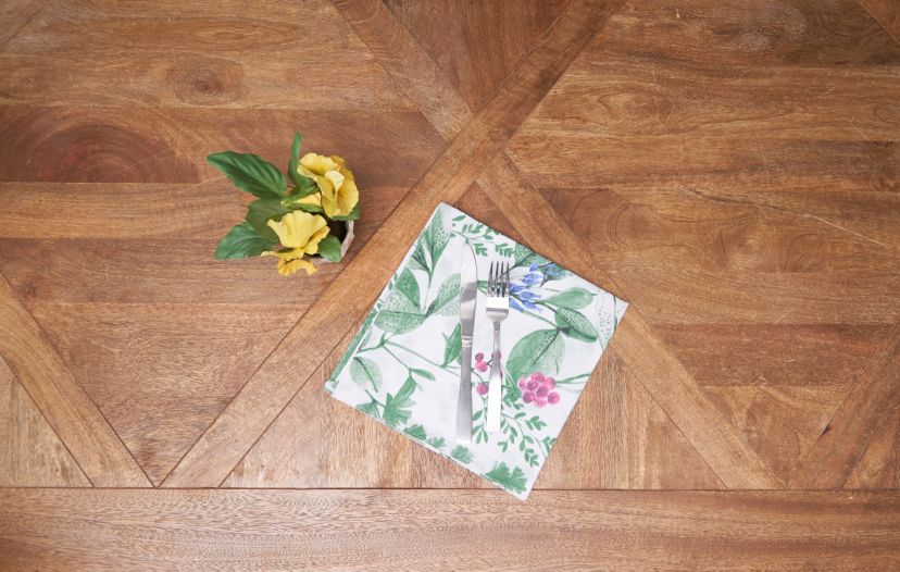 Marcy Blooms Cotton Cotton Napkins Set of 6