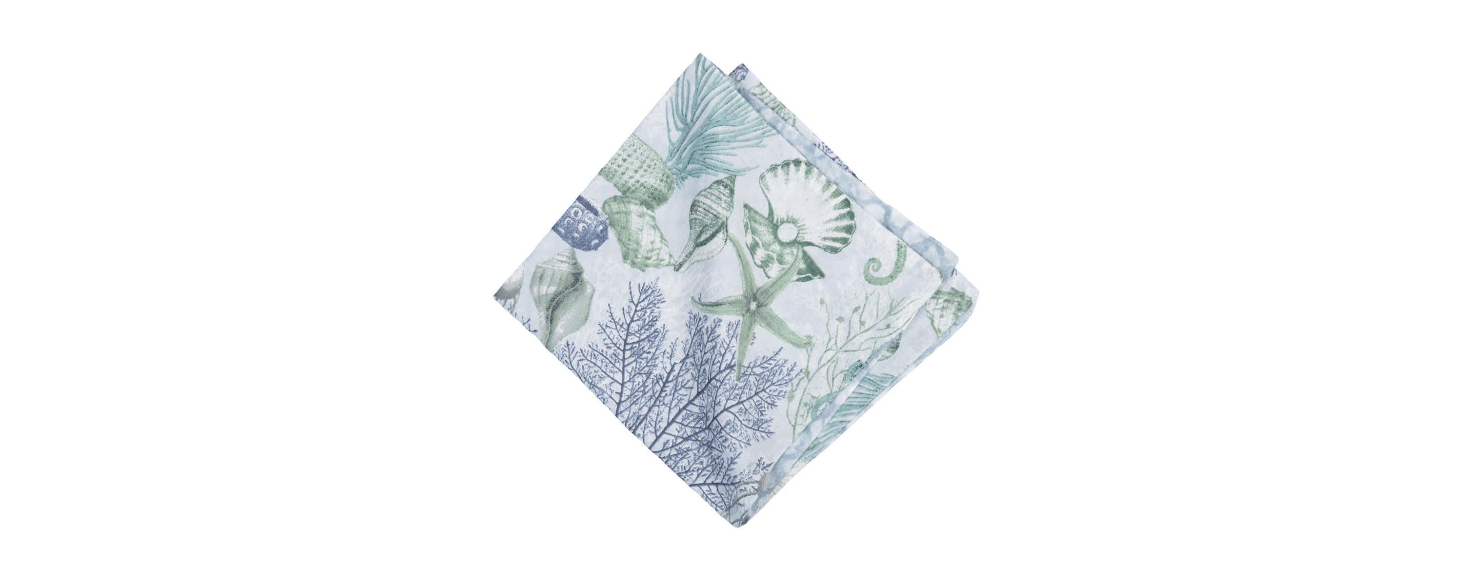 Shoreline Waters Cotton Cotton Napkins Set of 6