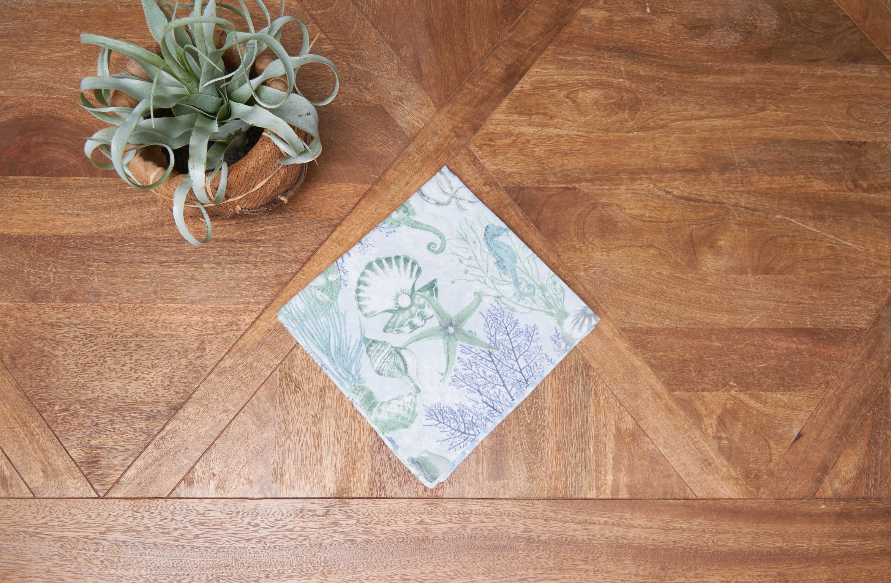 Shoreline Waters Cotton Cotton Napkins Set of 6