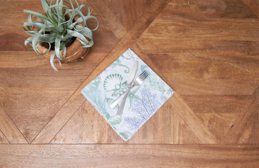 Shoreline Waters Cotton Cotton Napkins Set of 6