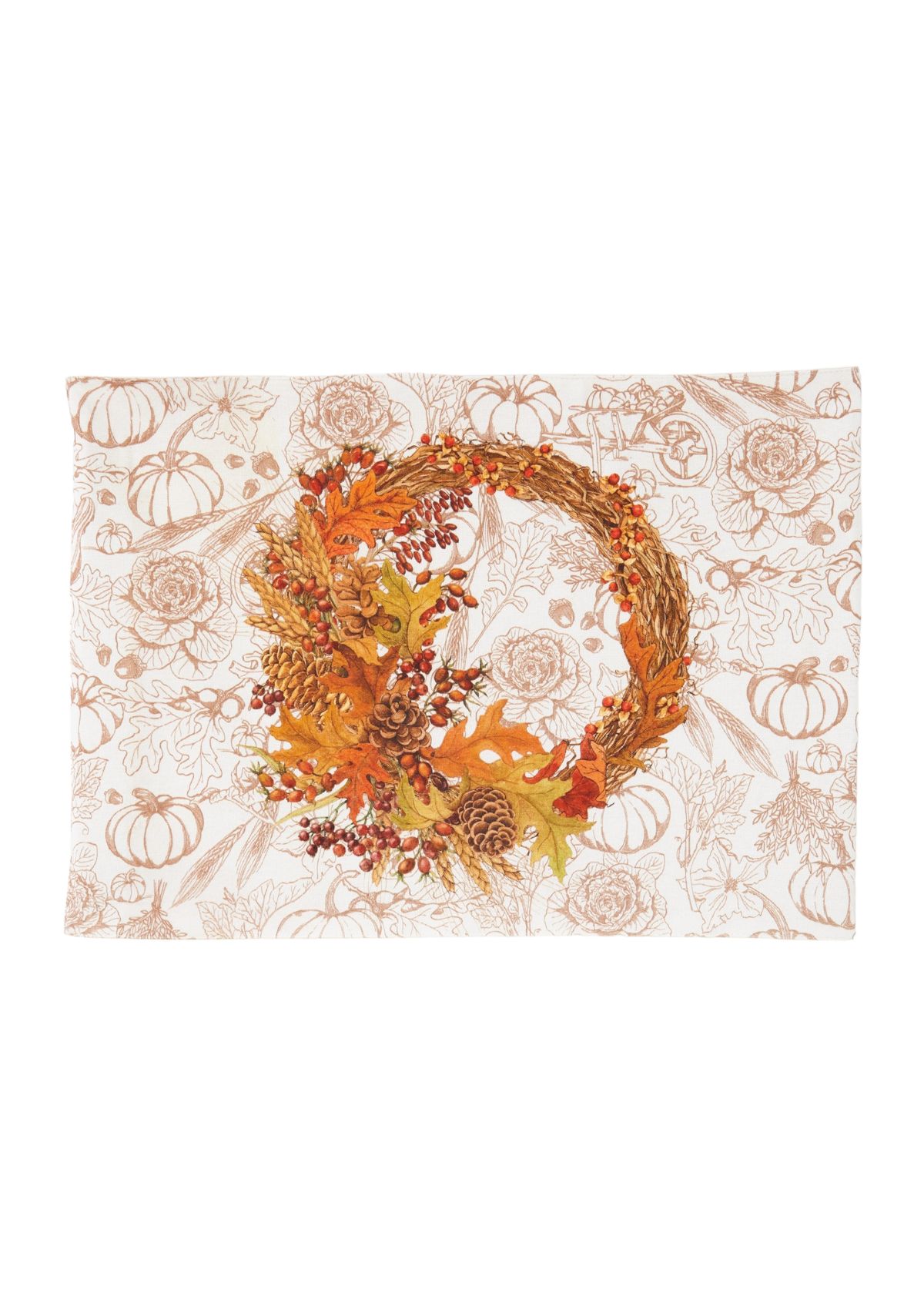 Autumn Wreath Placemat