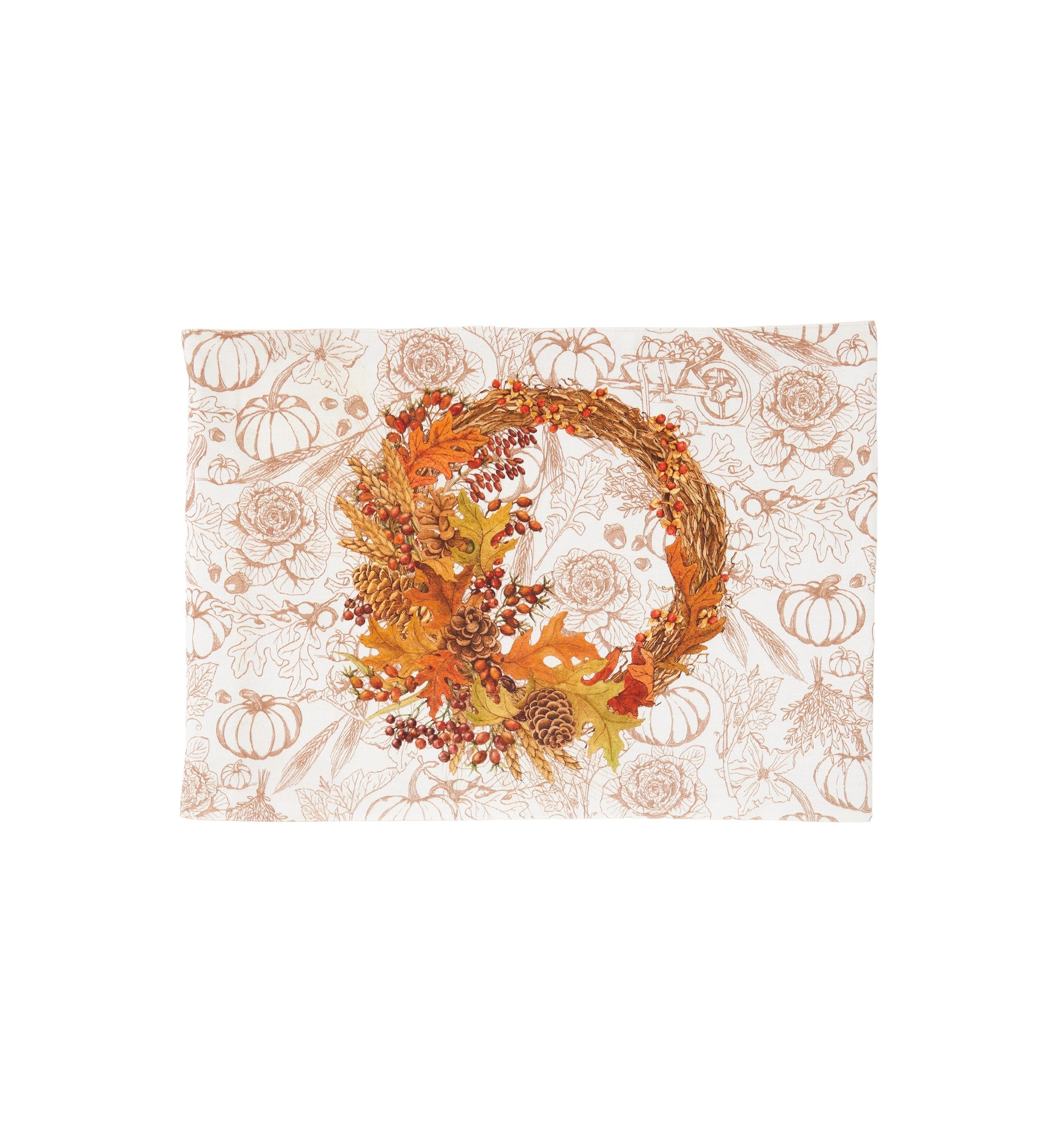 Autumn Wreath Placemat