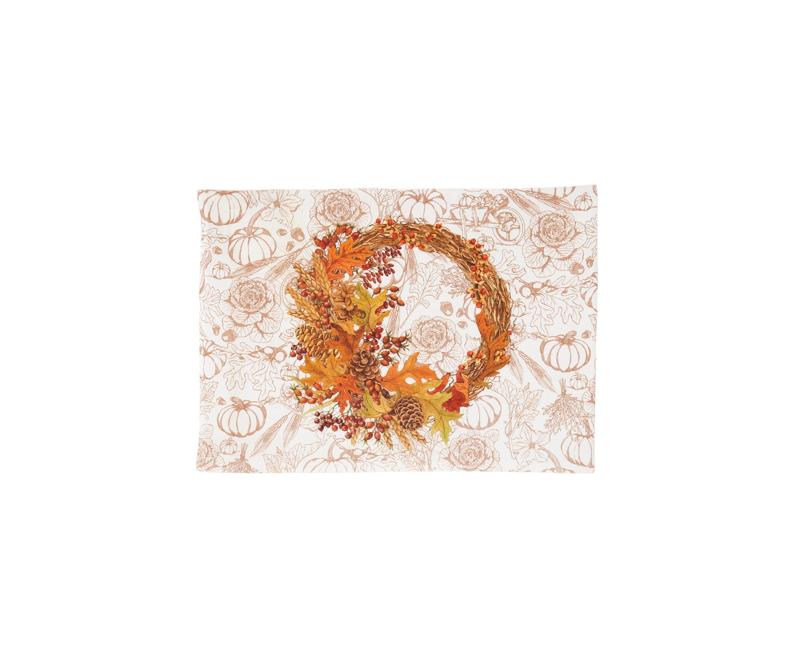 Autumn Wreath Placemat