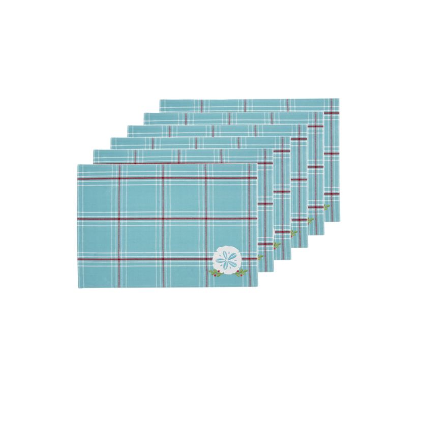 A Coastal Holiday Placemat S/6