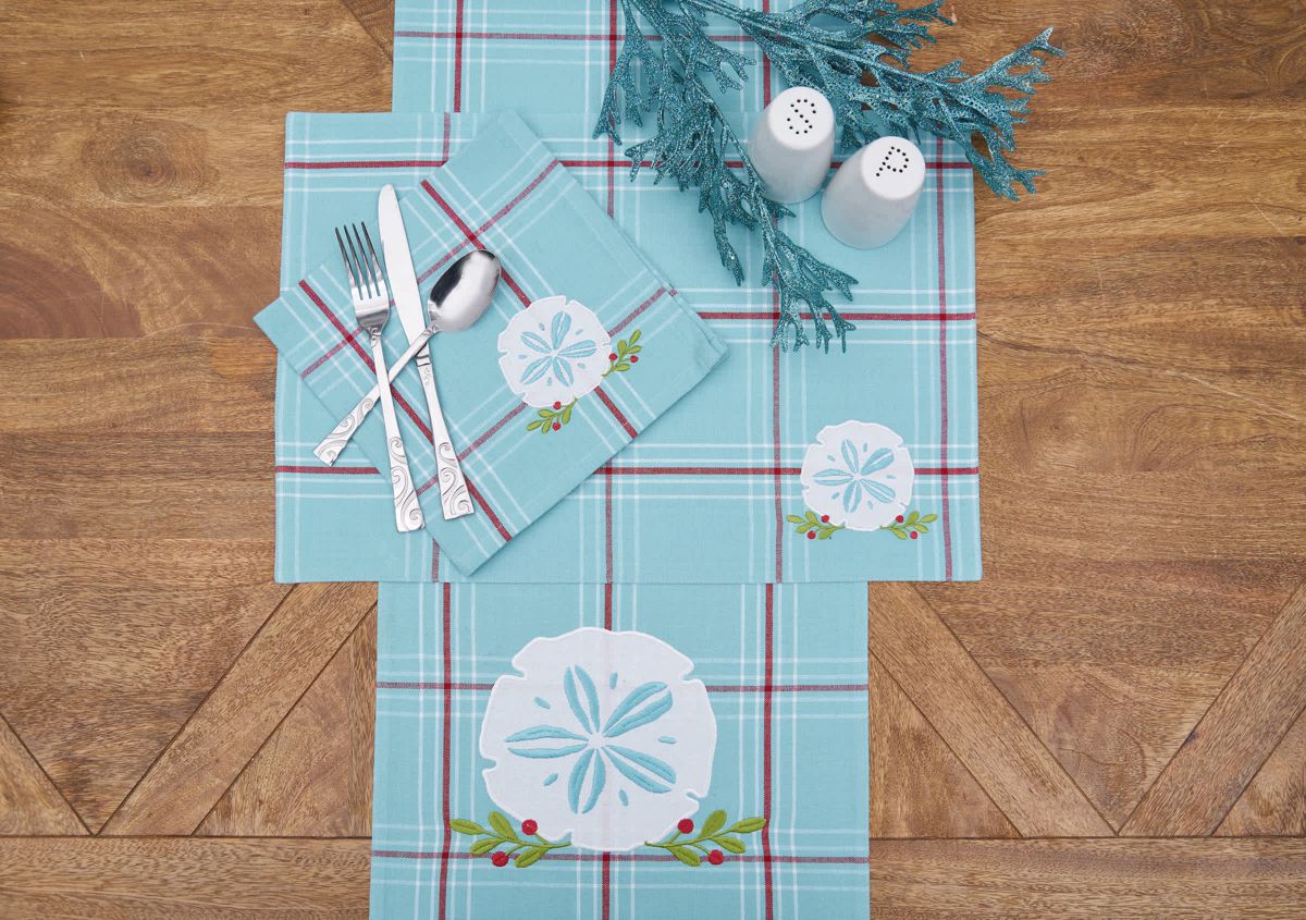 A Coastal Holiday Placemat S/6