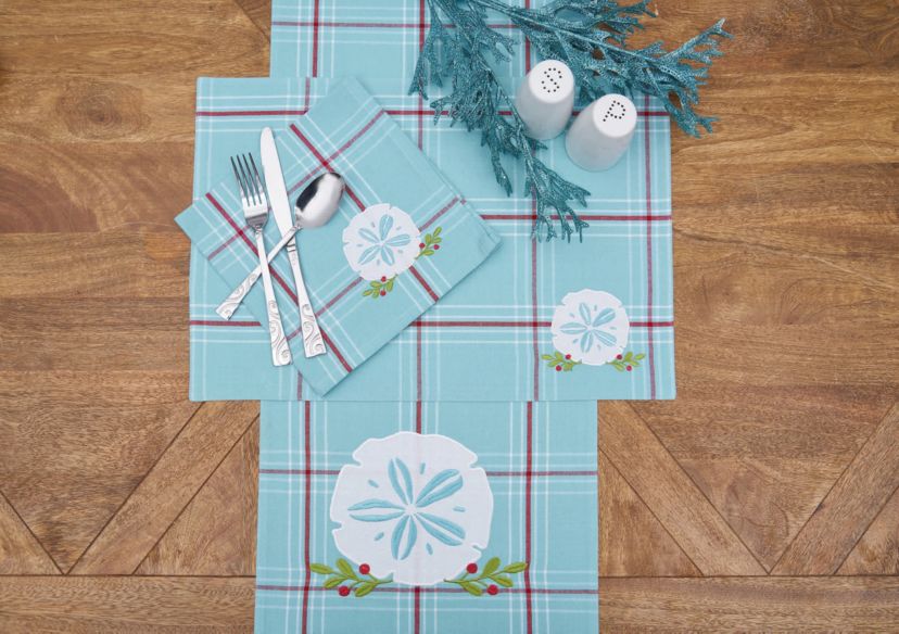 A Coastal Holiday Placemat S/6