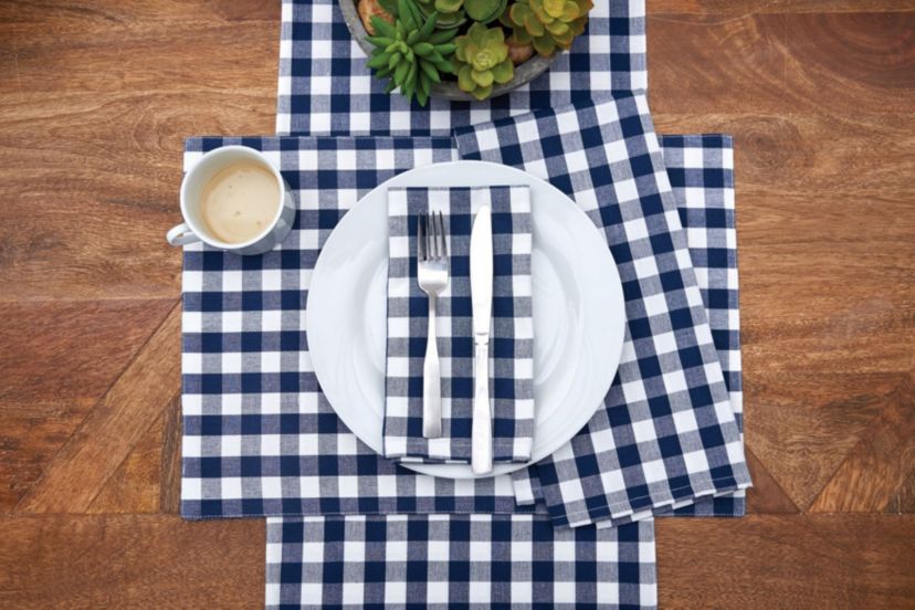 Ashford Indigo Placemat Set of 6