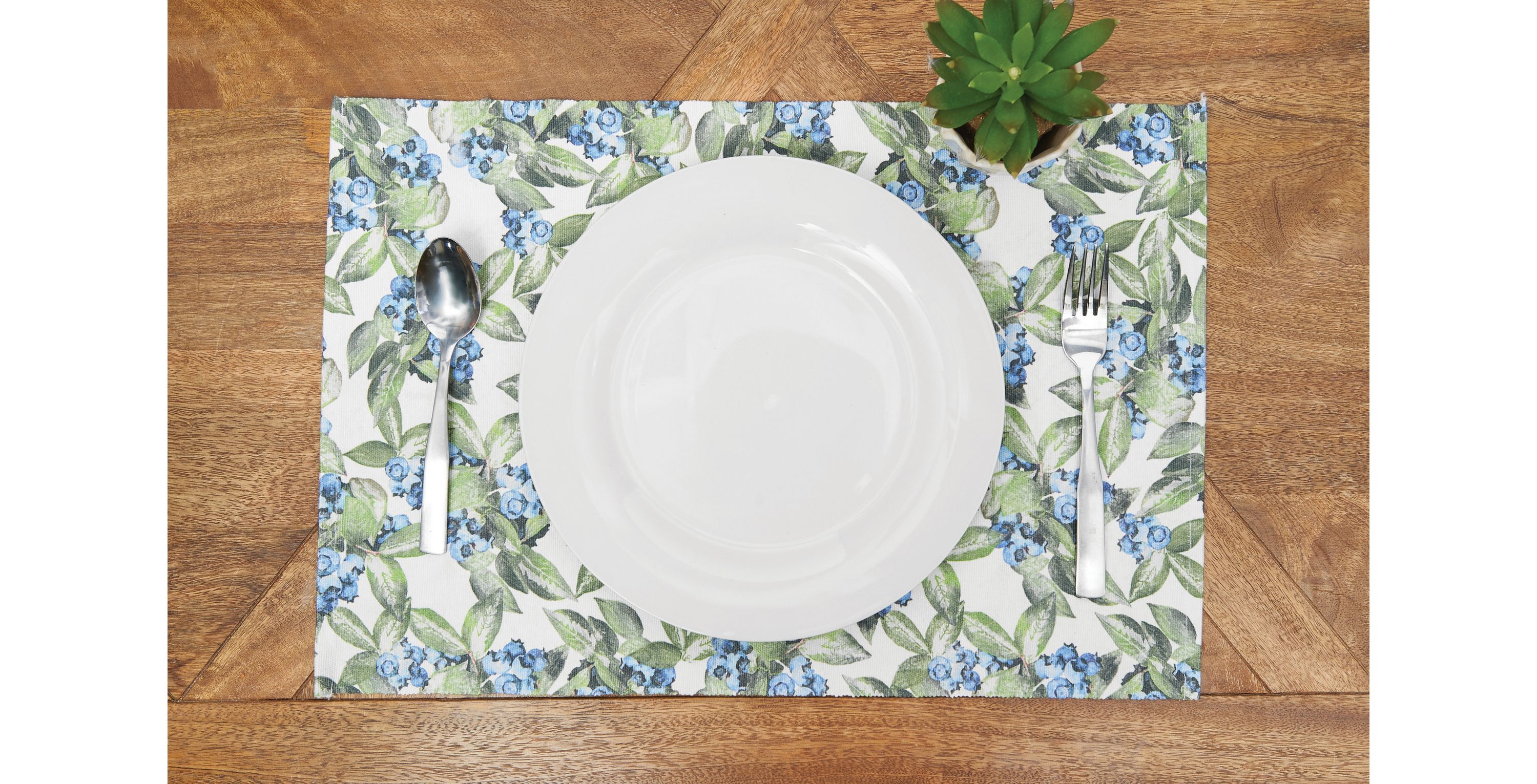 Lakeside Blueberry Placemat Set of 6
