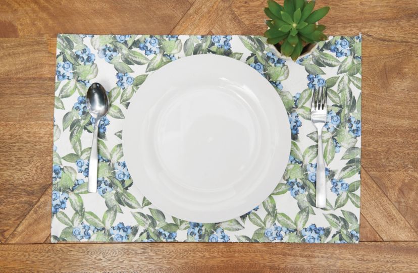 Lakeside Blueberry Placemat Set of 6