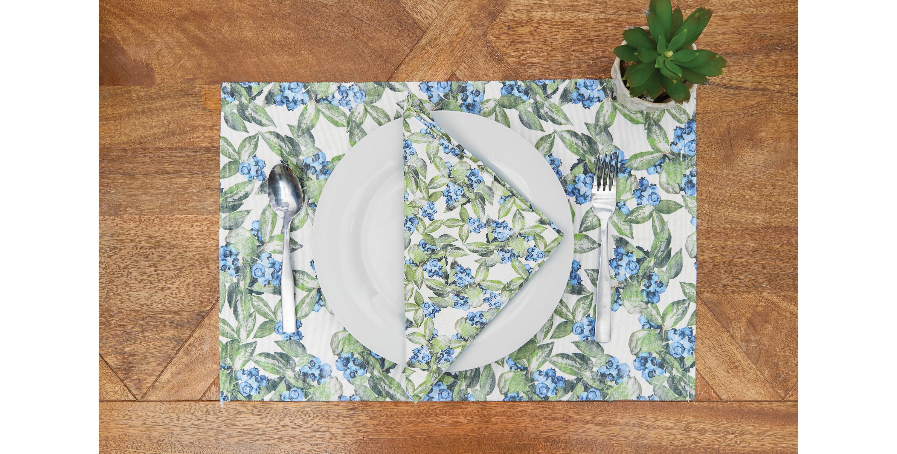 Lakeside Blueberry Placemat Set of 6