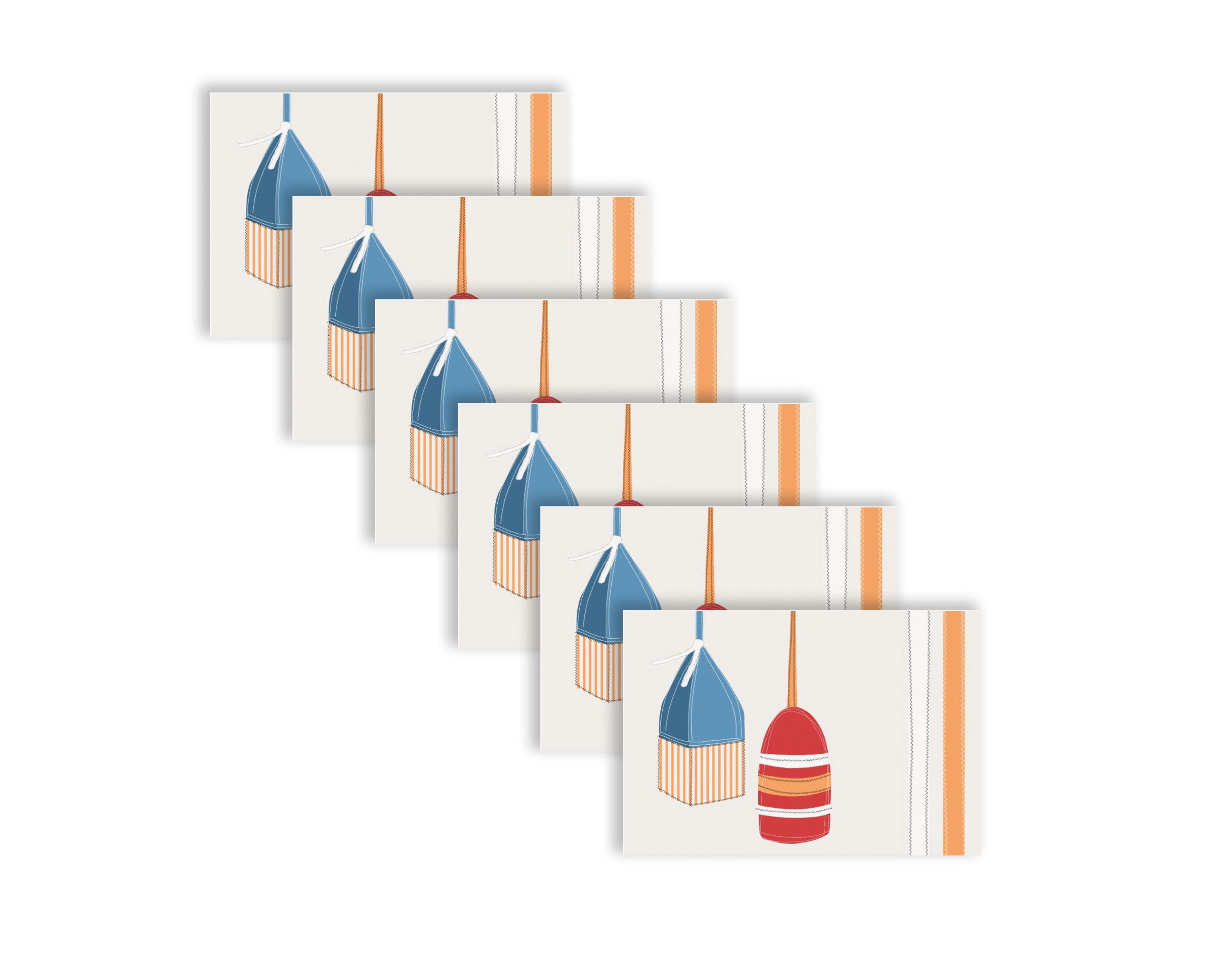 Buoy Stripe Placemat Set of 6