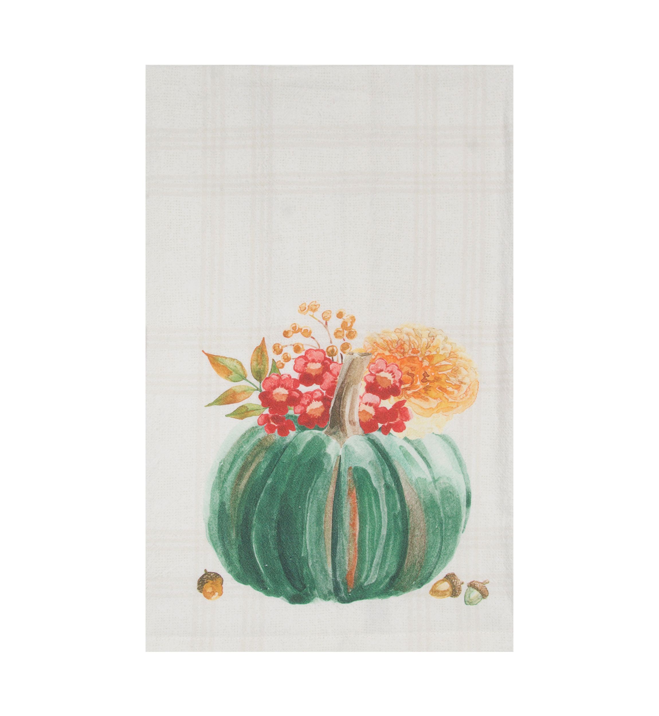 Teal Pumpkin Harvest Towel