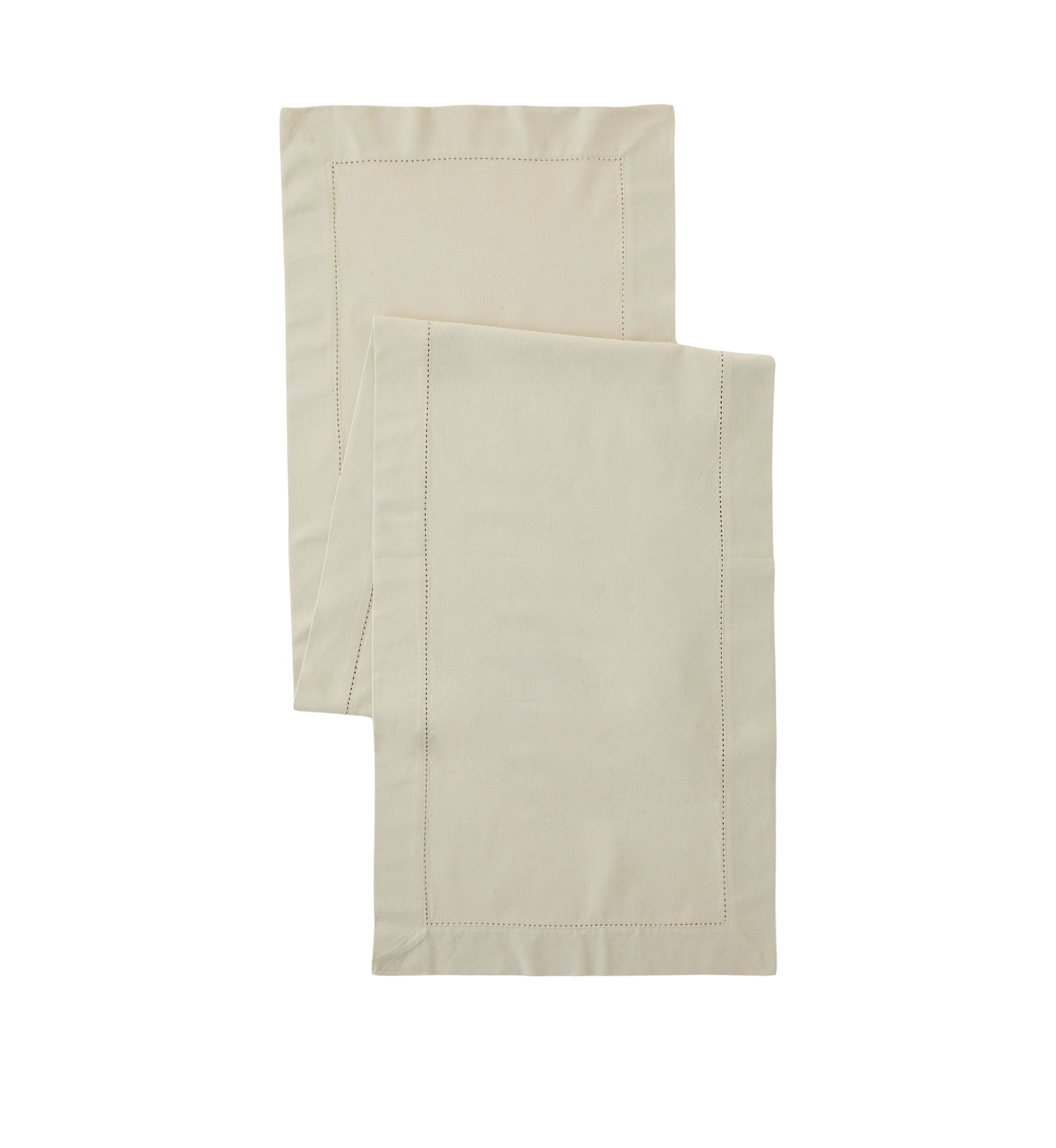Hemstitch Pebble Table Runner