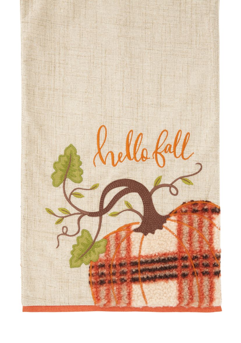 Harvest Time Pumpkin Table Runner