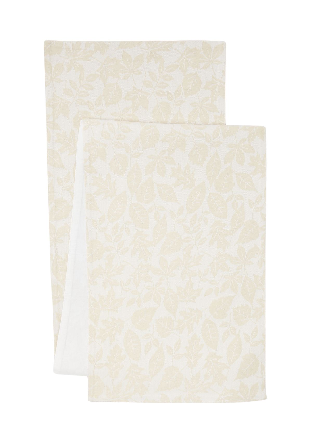 Warm Harvest Leaves Table Runner