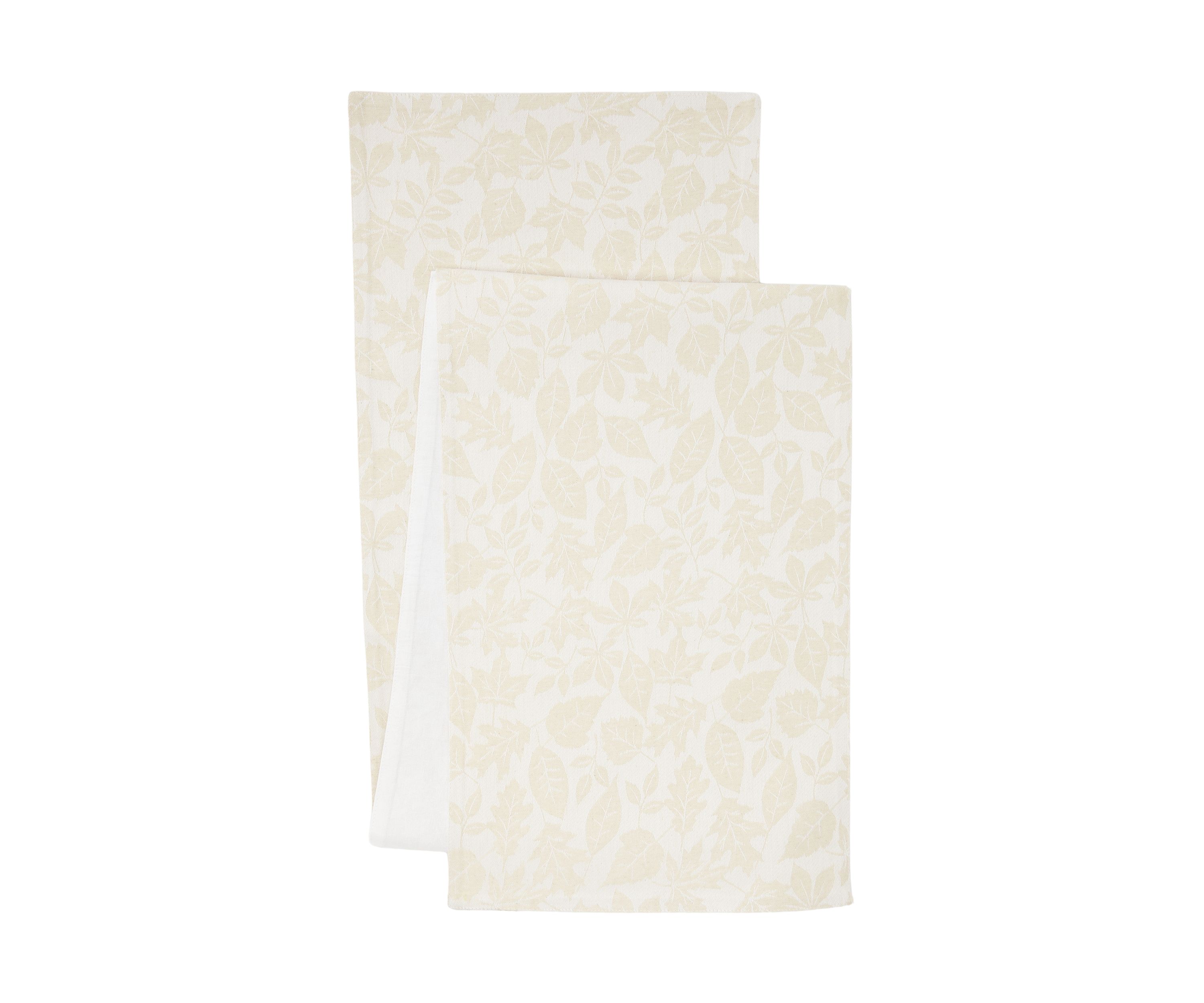 Warm Harvest Leaves Table Runner