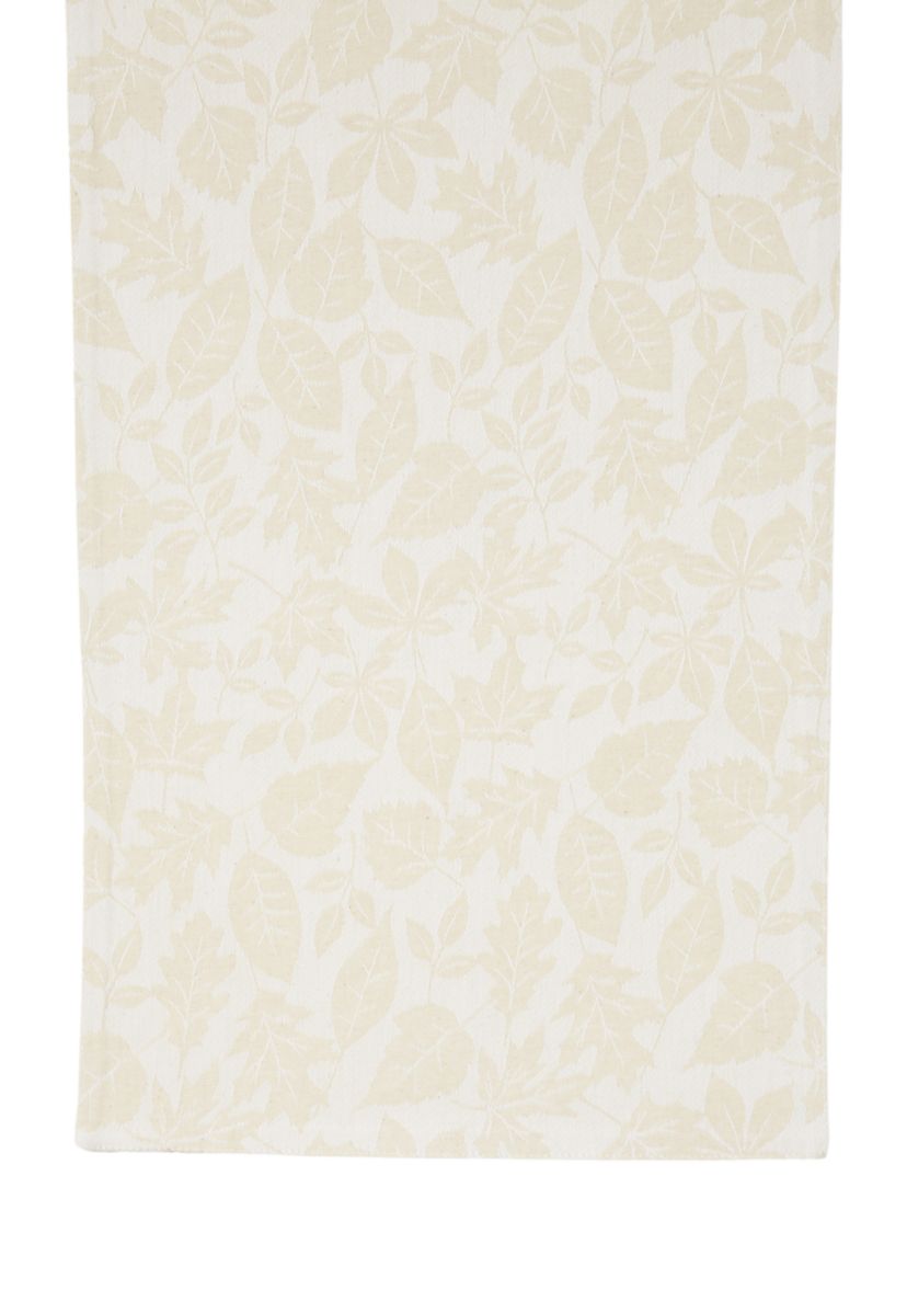 Warm Harvest Leaves Table Runner