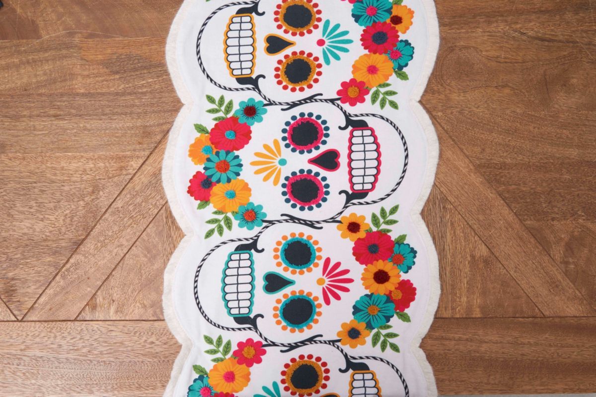 Sugar Skull Halloween Runner