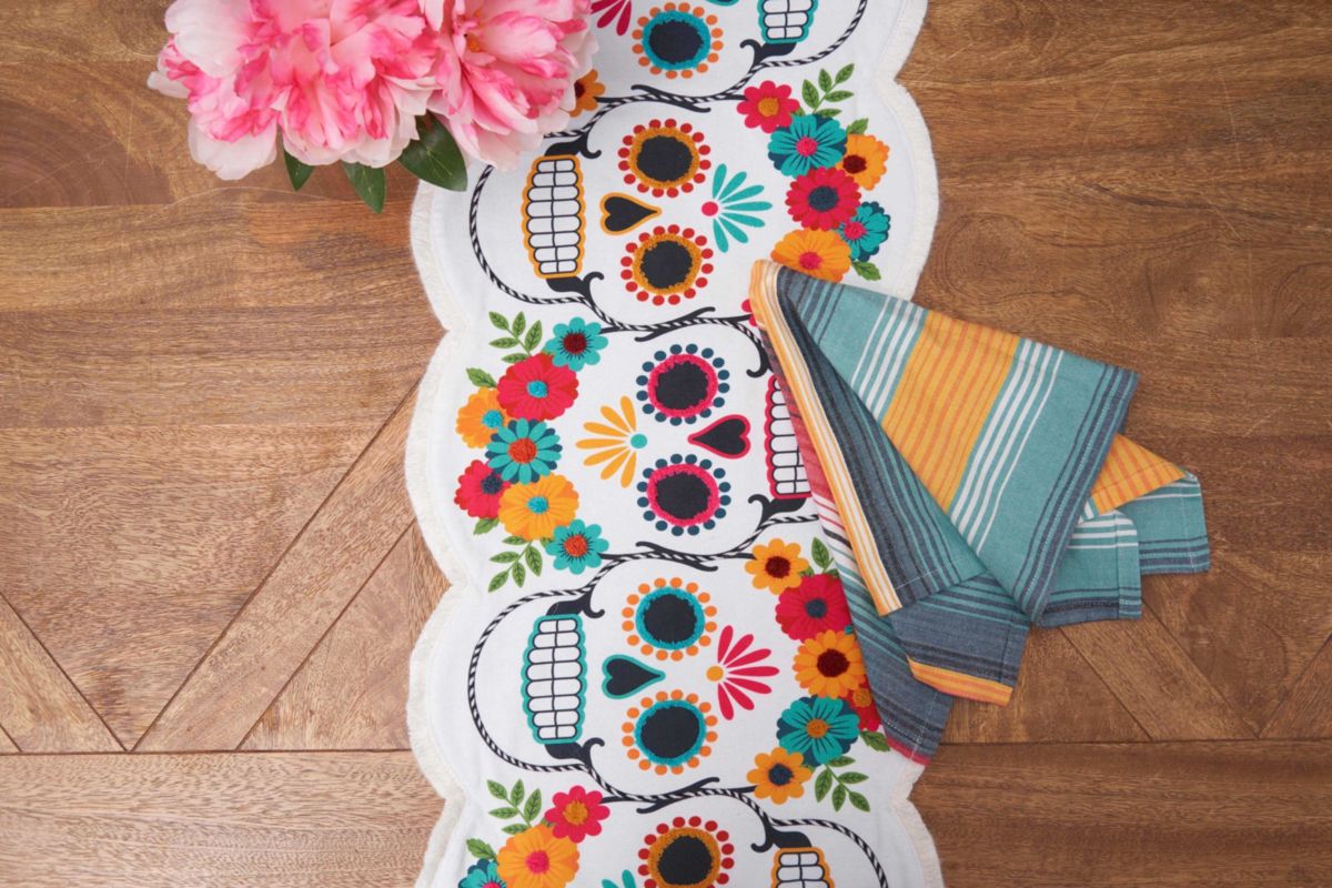 Sugar Skull Halloween Runner