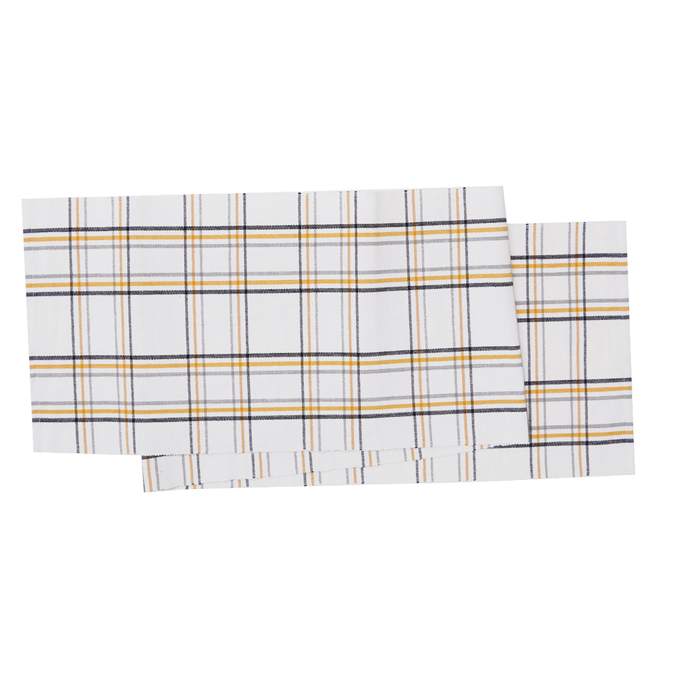 Honey Bee Plaid Table Runner