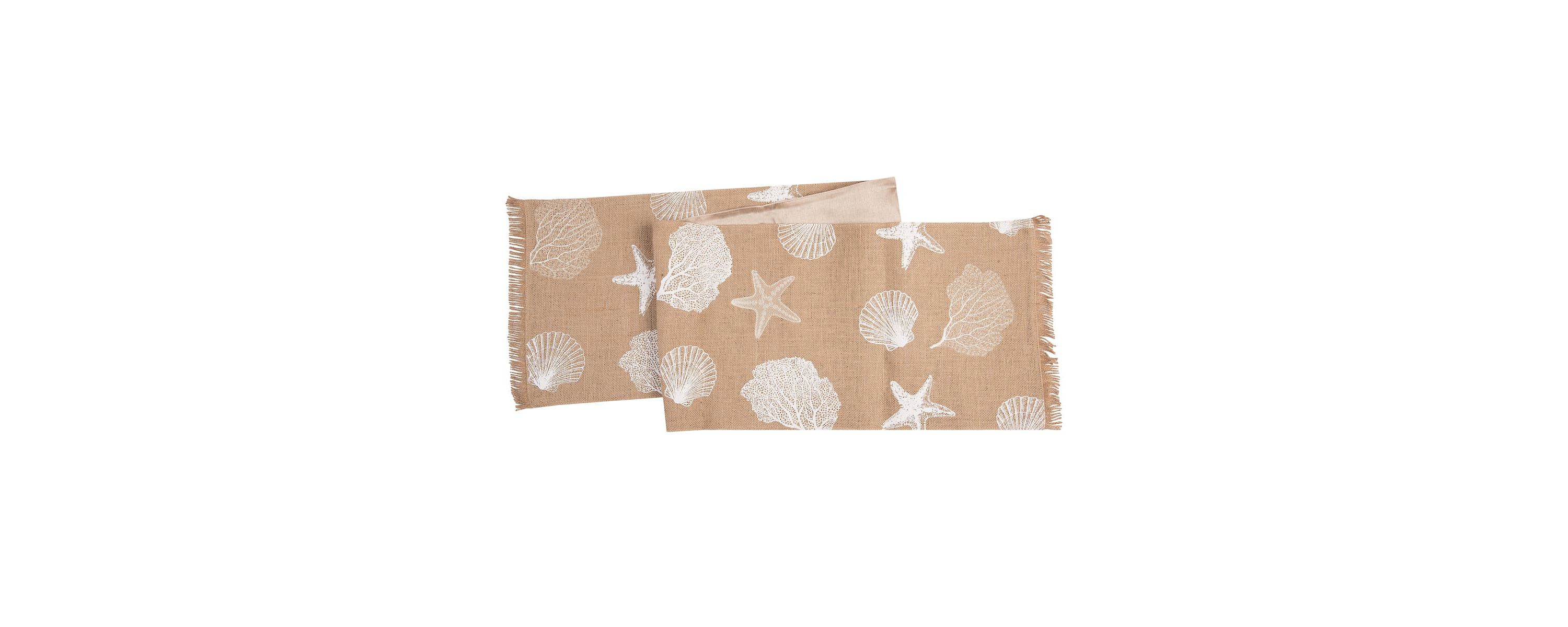 Sandy Coast Cotton Rectangle Table Runner