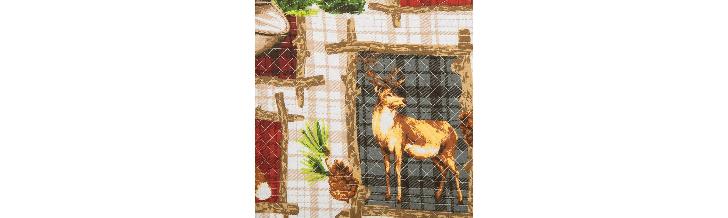 51" x 14" Bryson Retreat Woven Reversible Rustic Lodge Table Runner