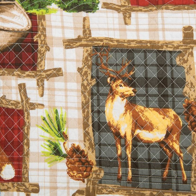 51" x 14" Bryson Retreat Woven Reversible Rustic Lodge Table Runner