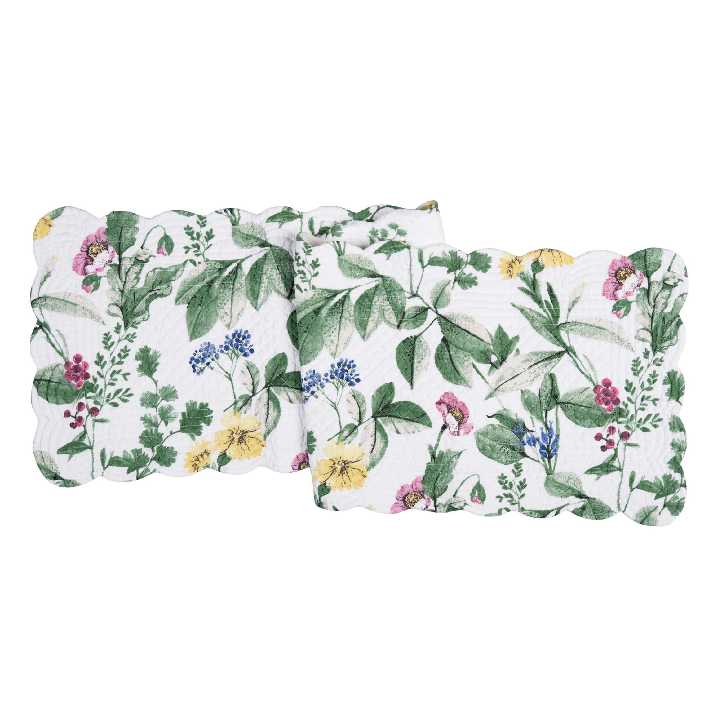 Marcy Blooms Rectangle Cotton Table Runner