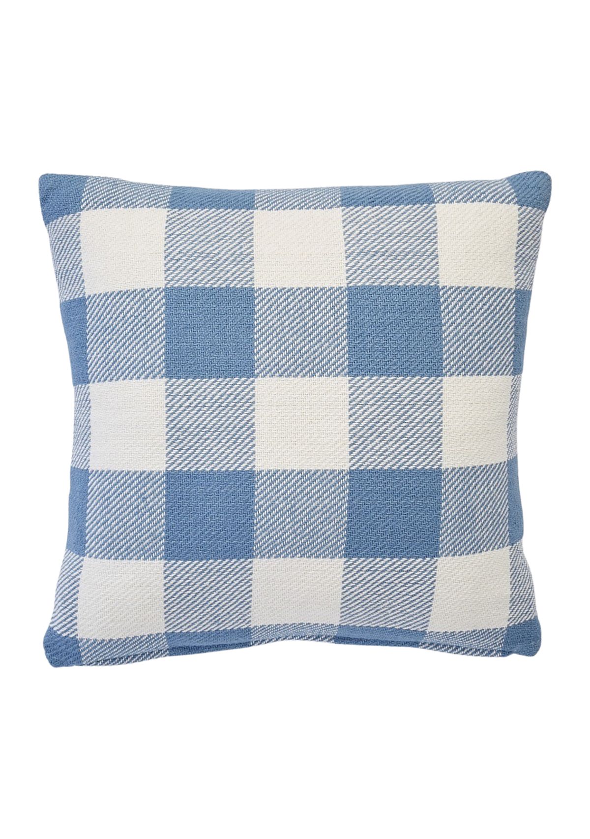 Checkered Throw Pillow 