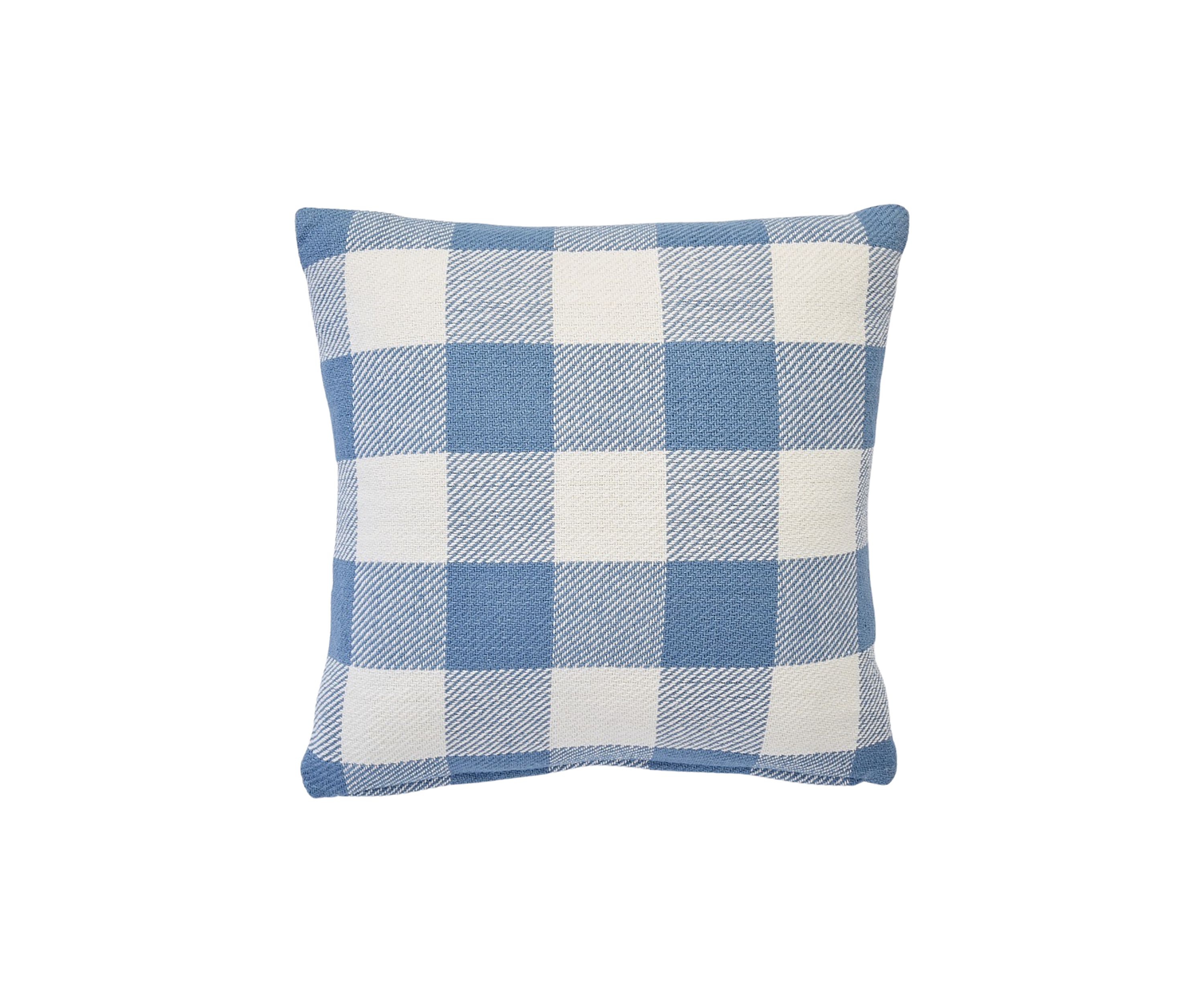 Checkered Throw Pillow 