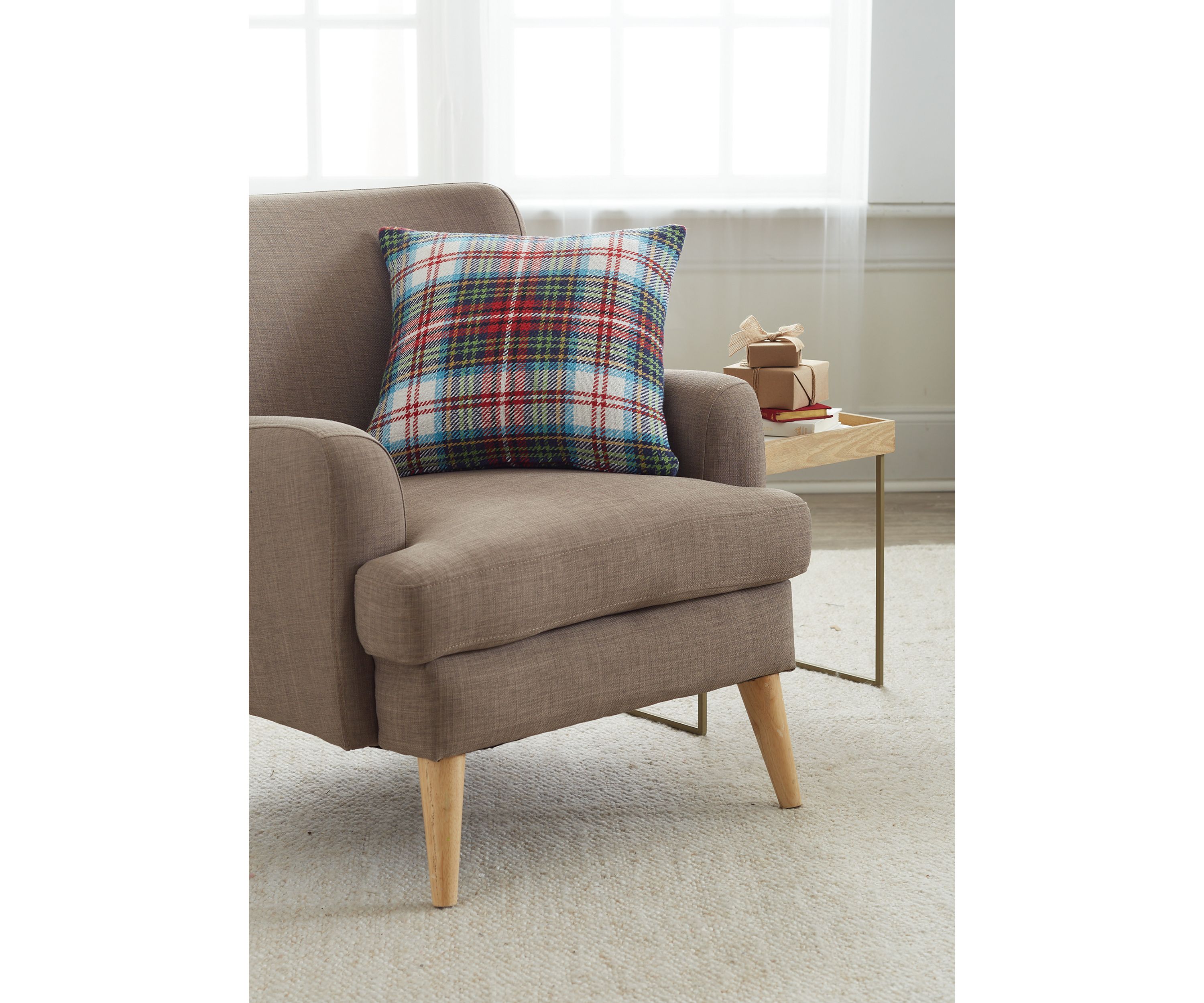 Morris Plaid Pillow