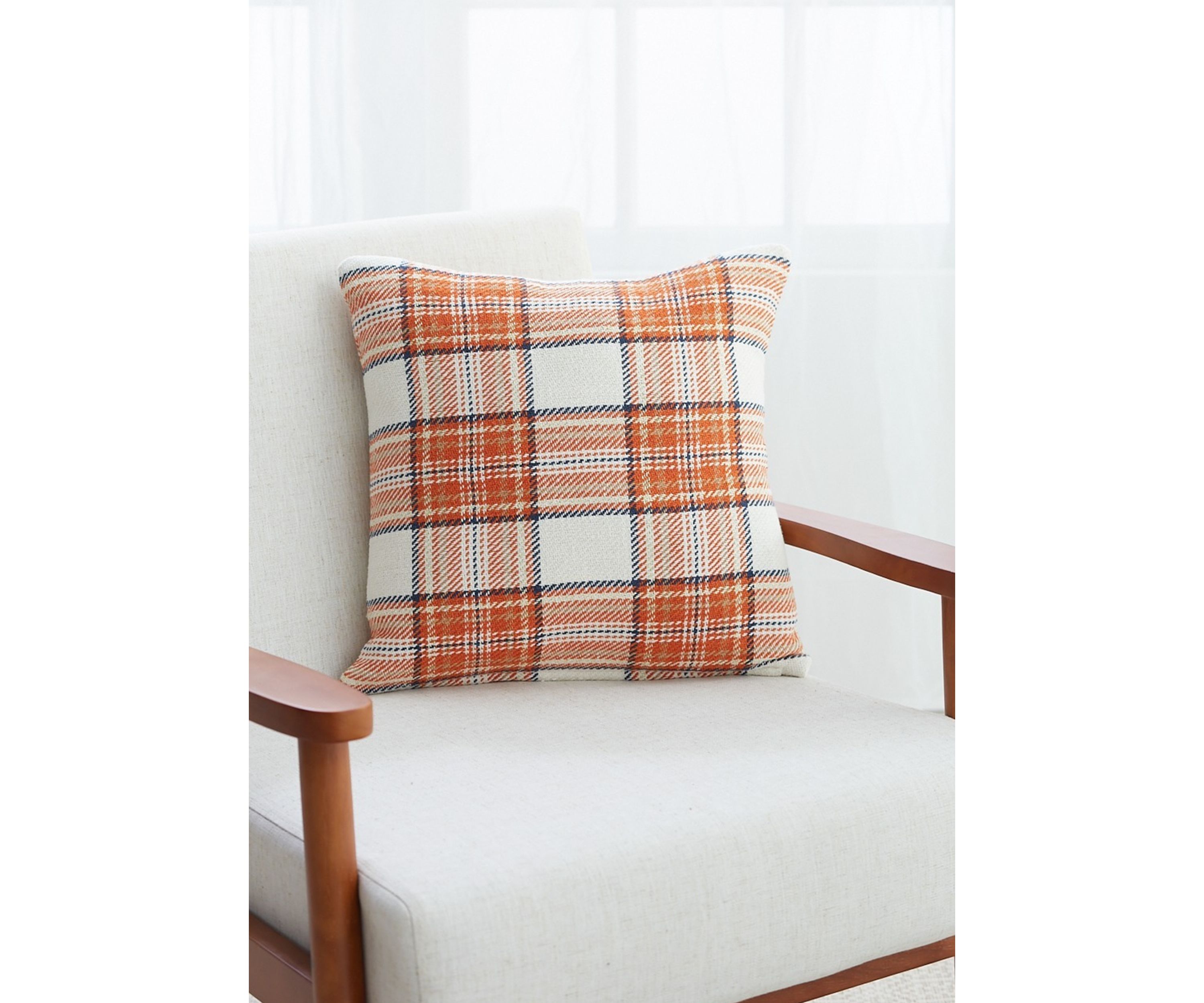 Gibson Plaid Throw Pillow