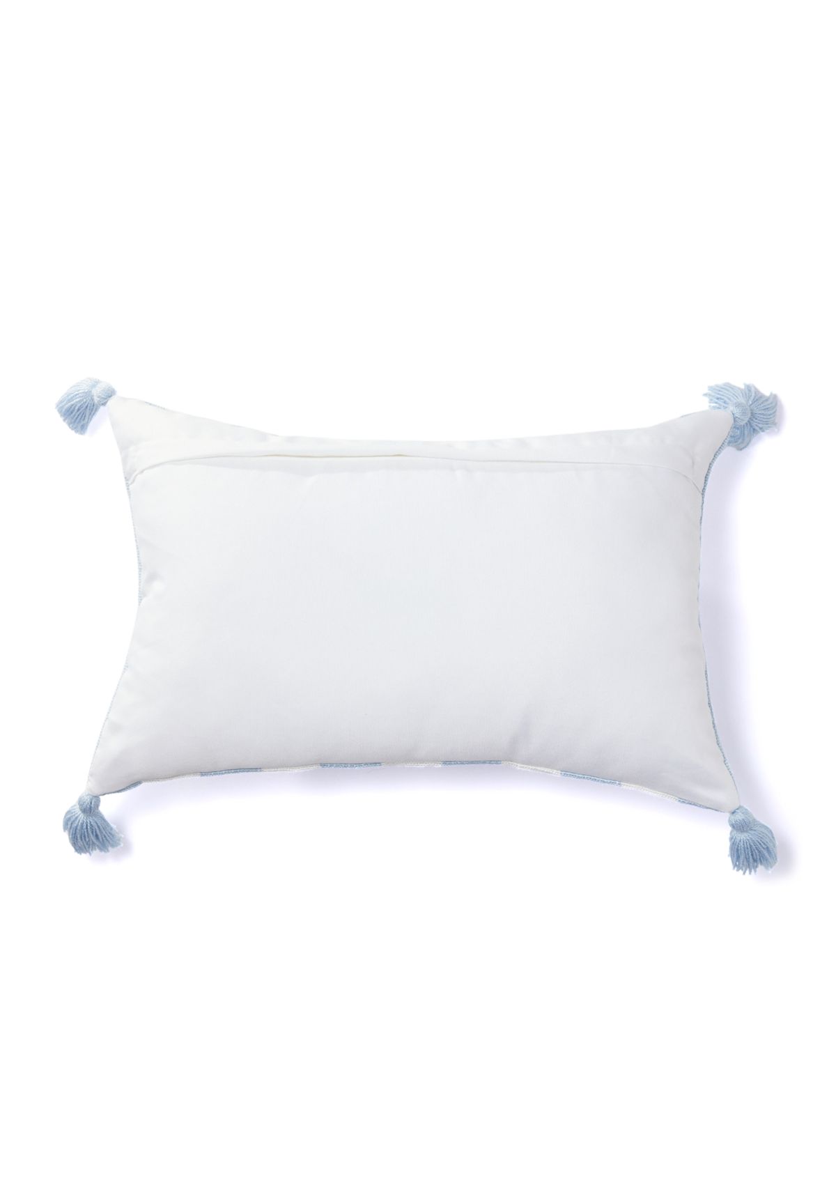 Cabana Striped Tassel Pillow