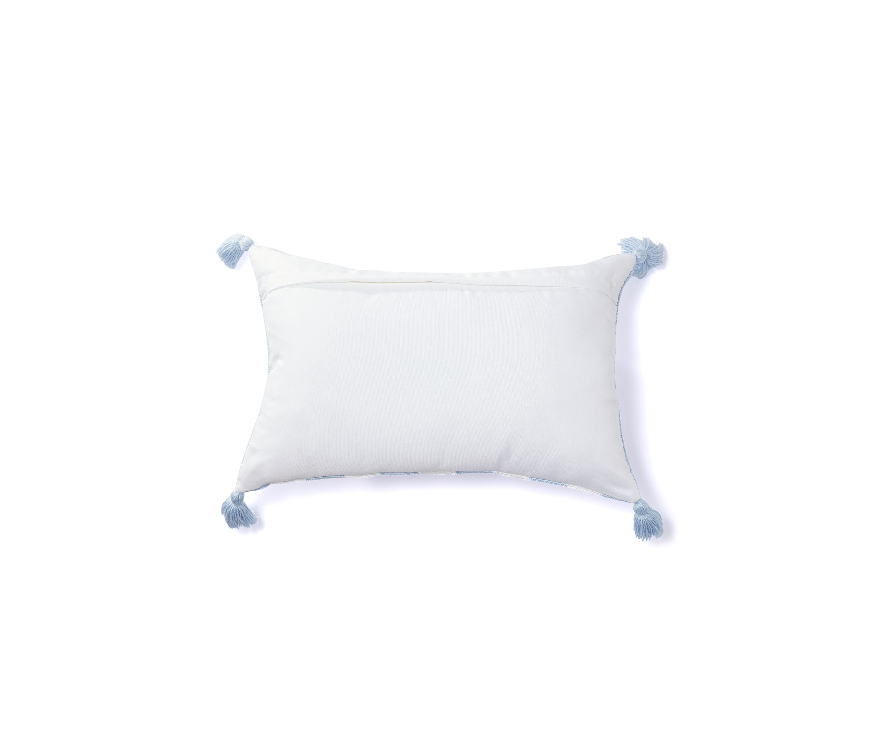 Cabana Striped Tassel Pillow