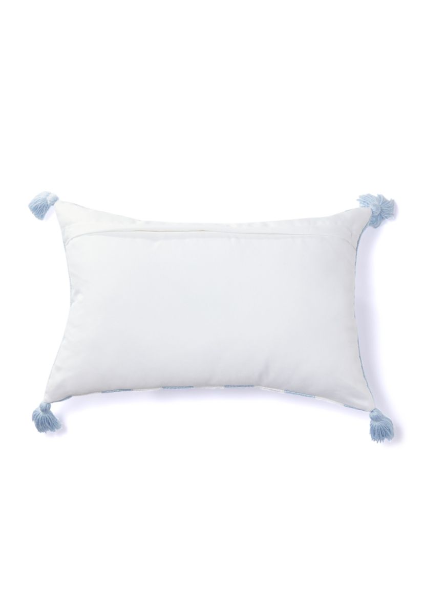 Cabana Striped Tassel Pillow