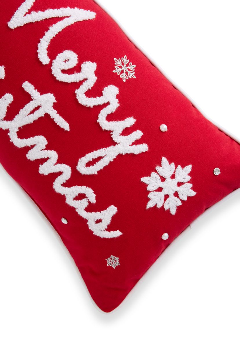 Merry Christmas Throw Pillow