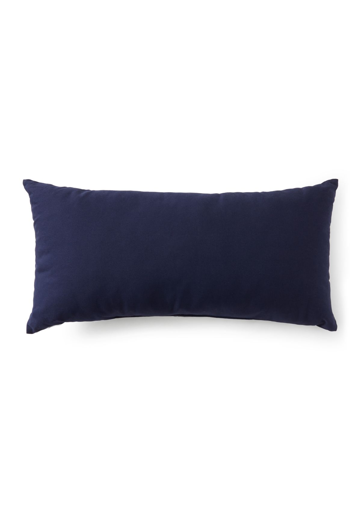 Let it Snow Navy Pillow