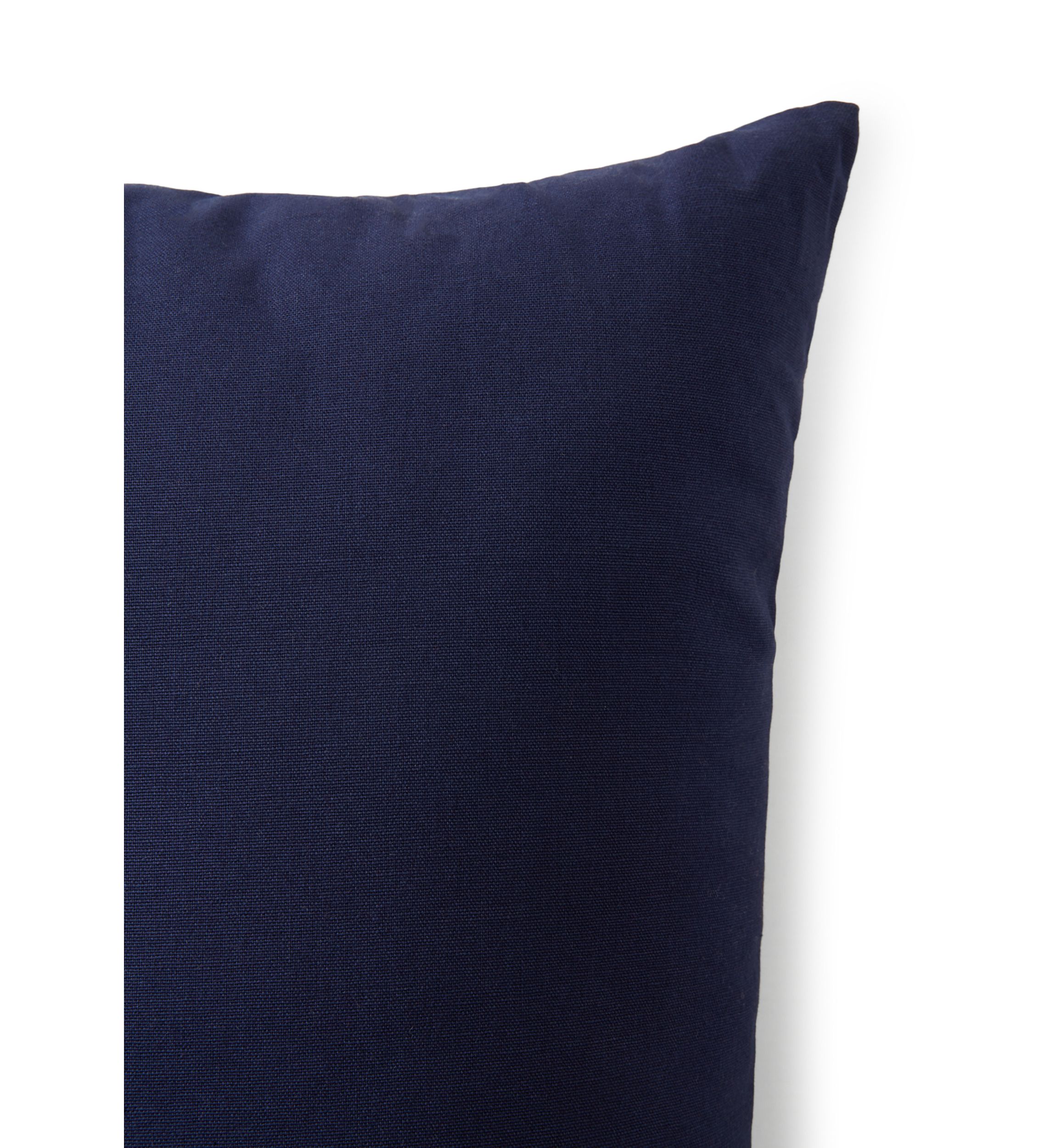 Let it Snow Navy Pillow