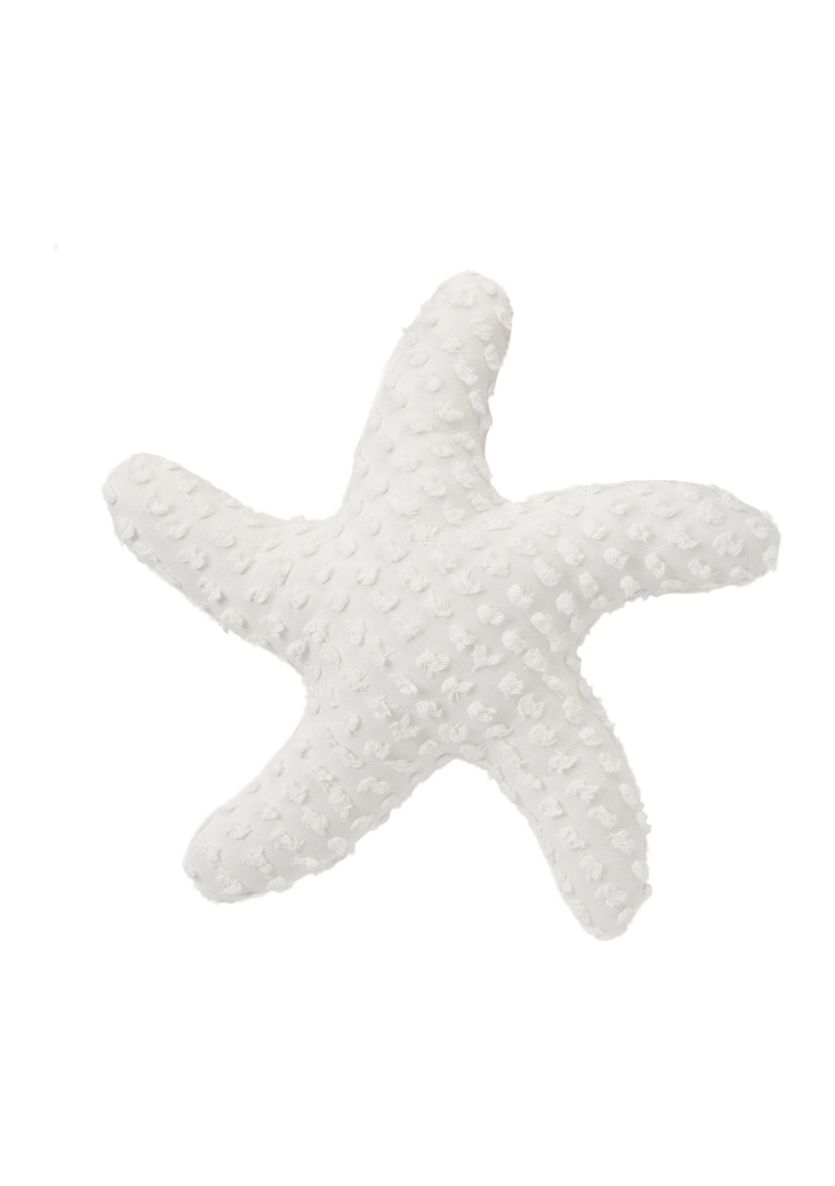 White Starfish Shaped Pillow