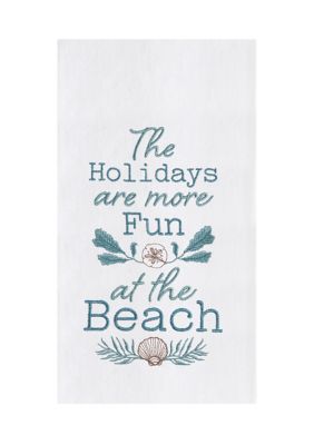 C&F Holidays at the Beach Towel