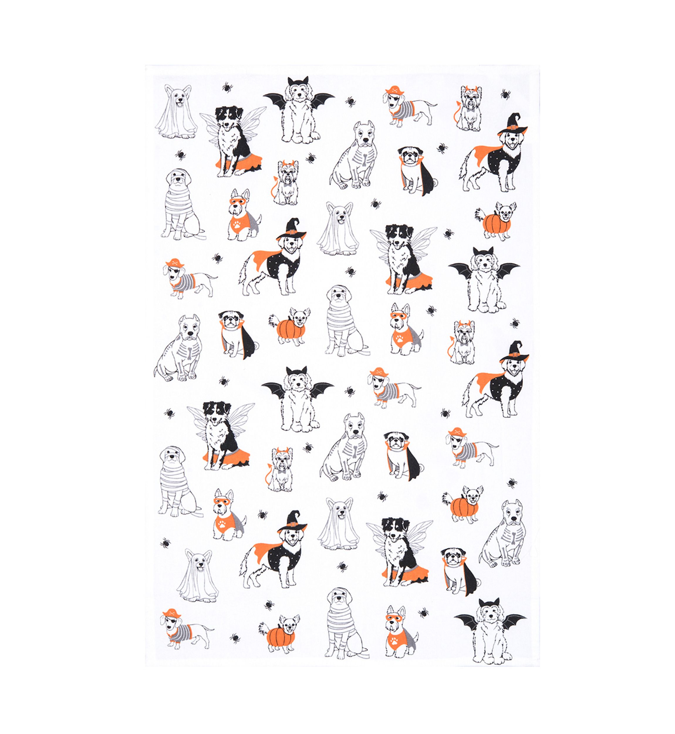 Halloween Dogs Kitchen Towel