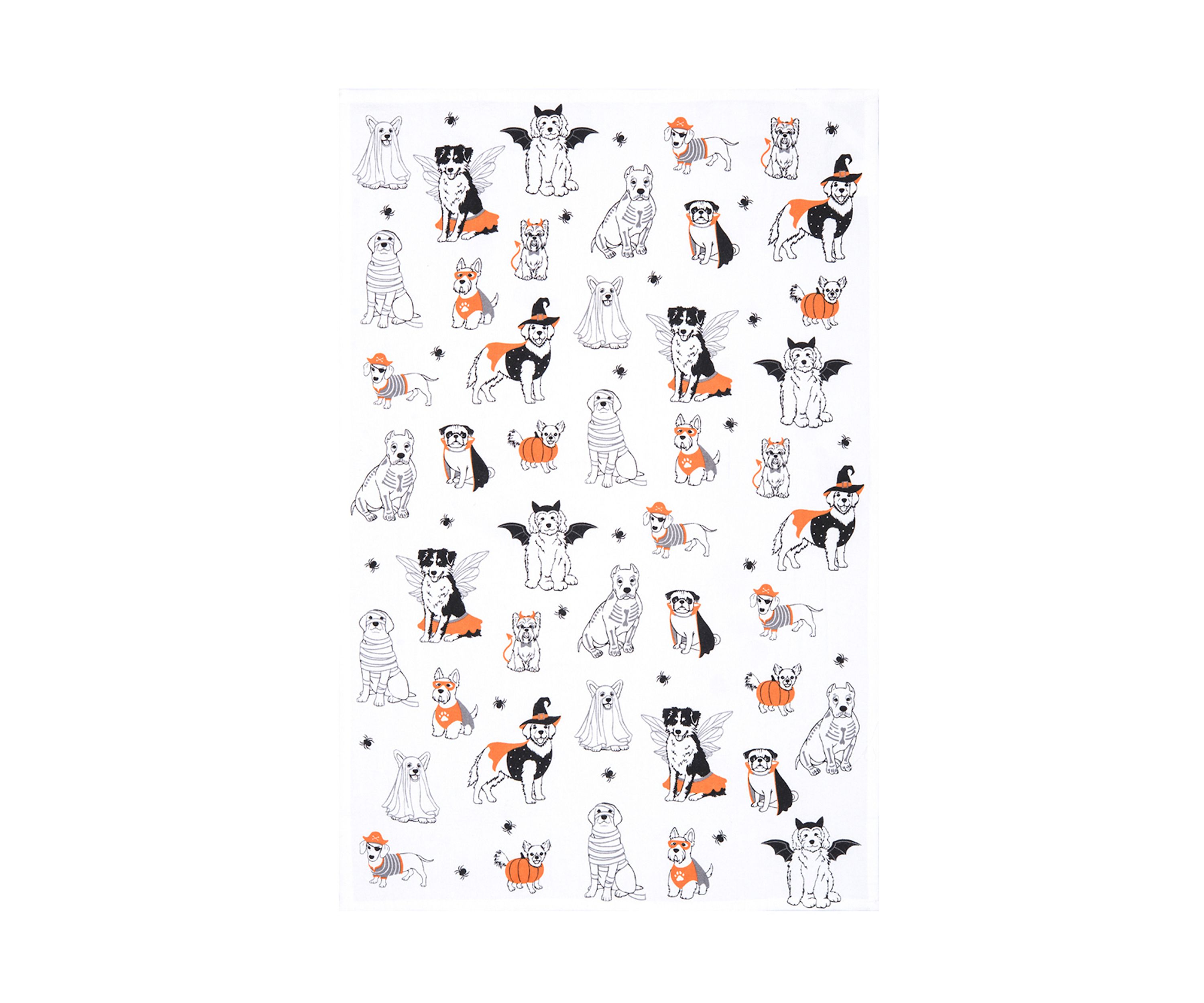 Halloween Dogs Kitchen Towel