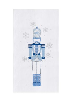 C&F Icy Nutcracker Towel