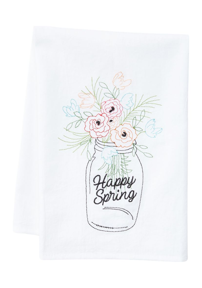 Happy Spring Kitchen Towel