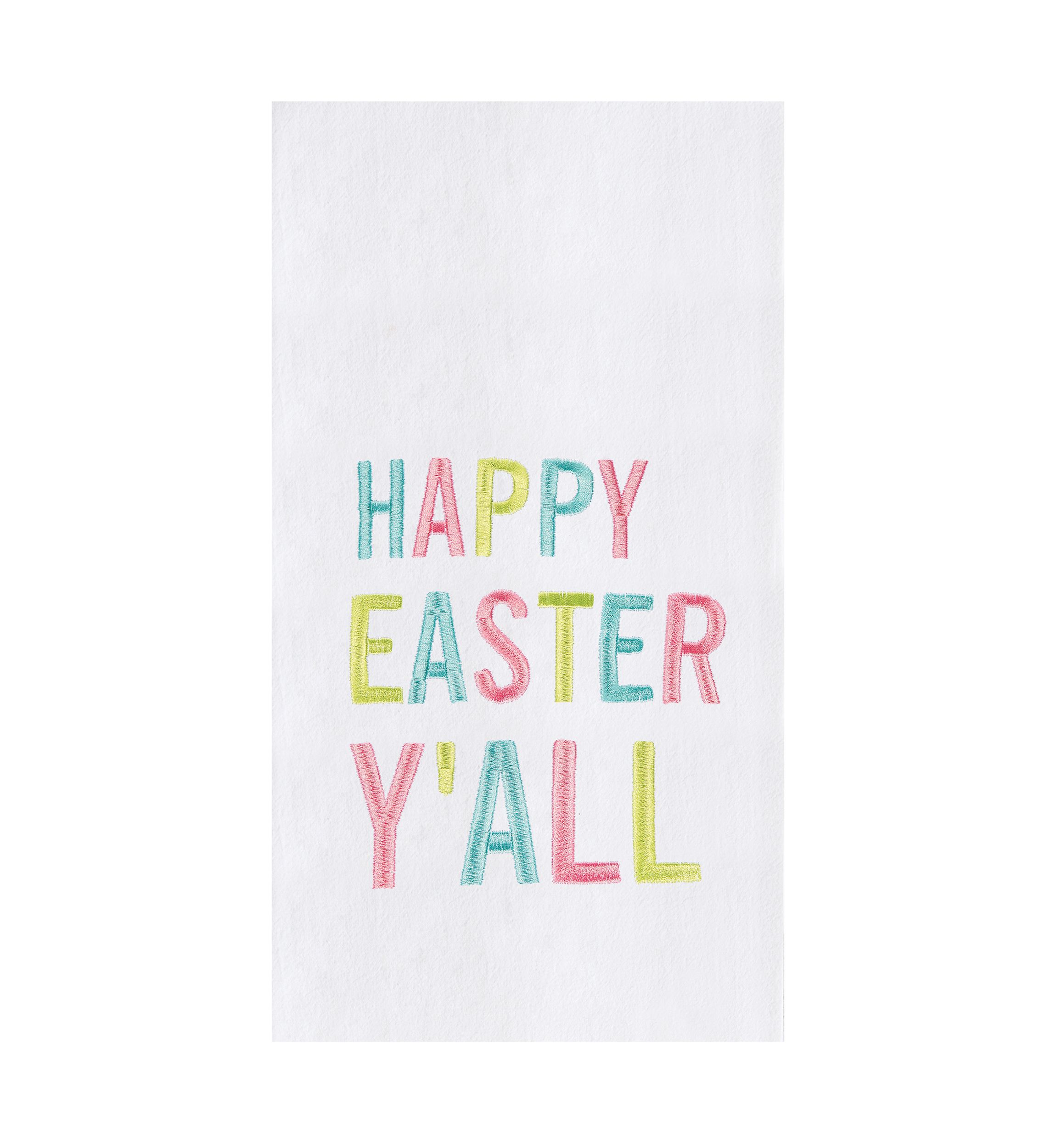 Happy Easter Yall Towel