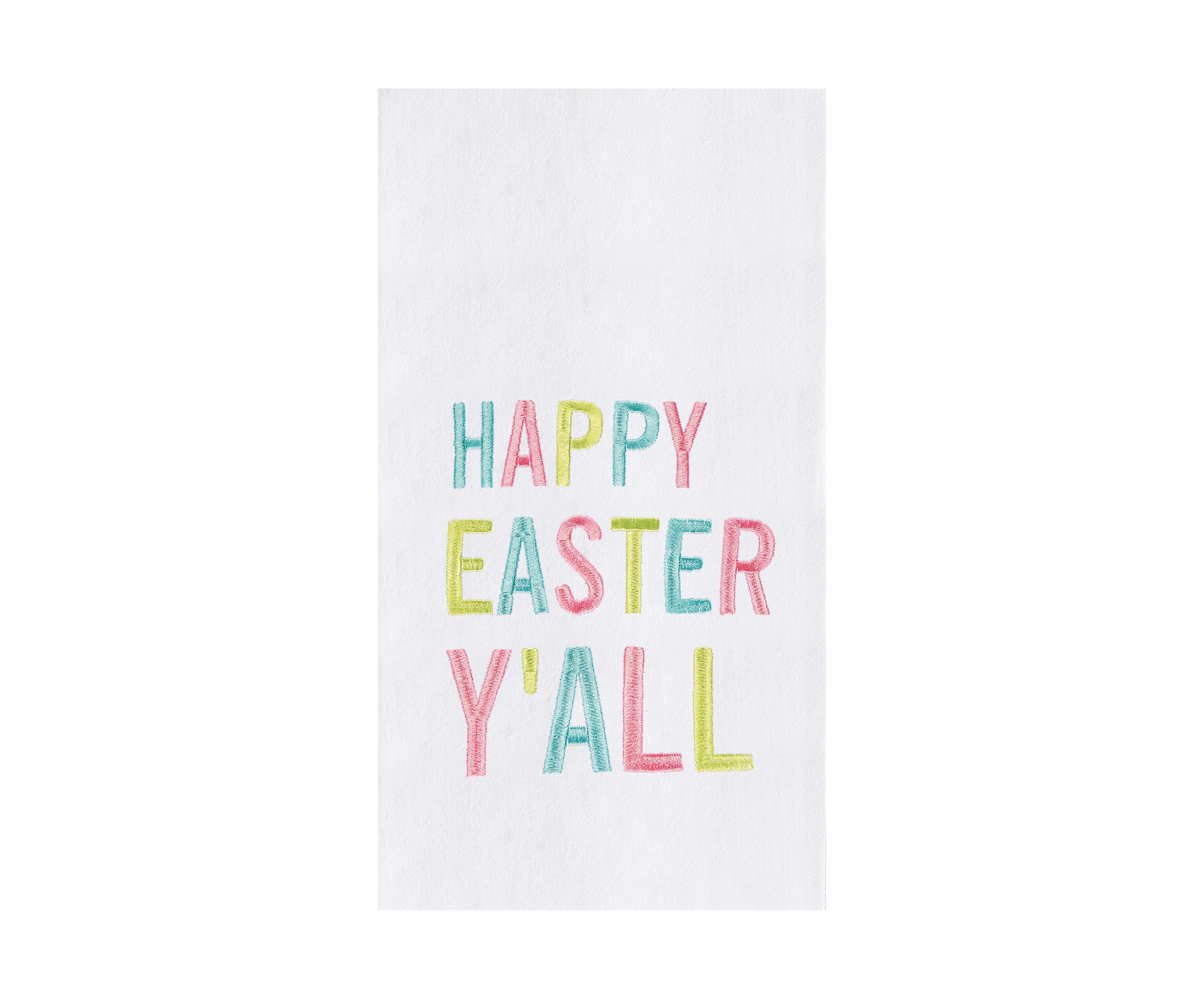Happy Easter Yall Towel