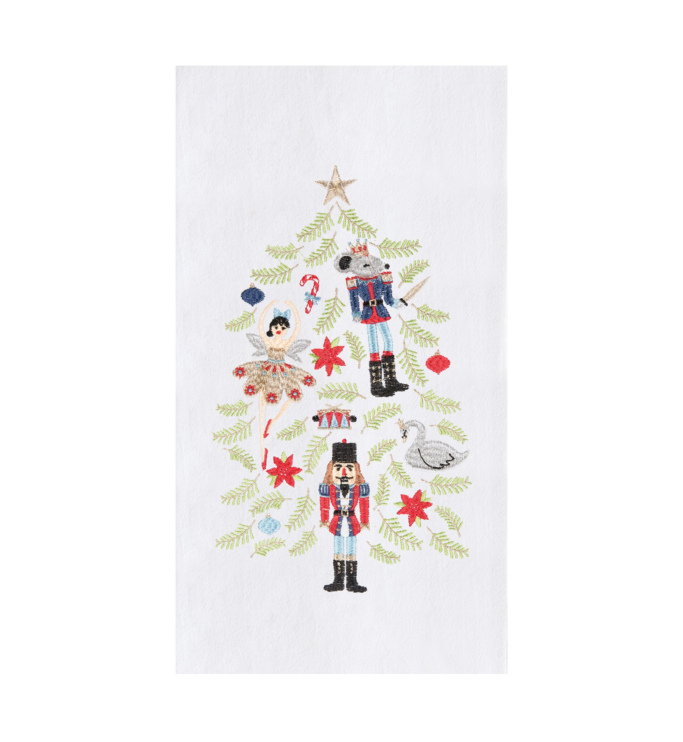 Nutcracker Christmas Tree Kitchen Towel