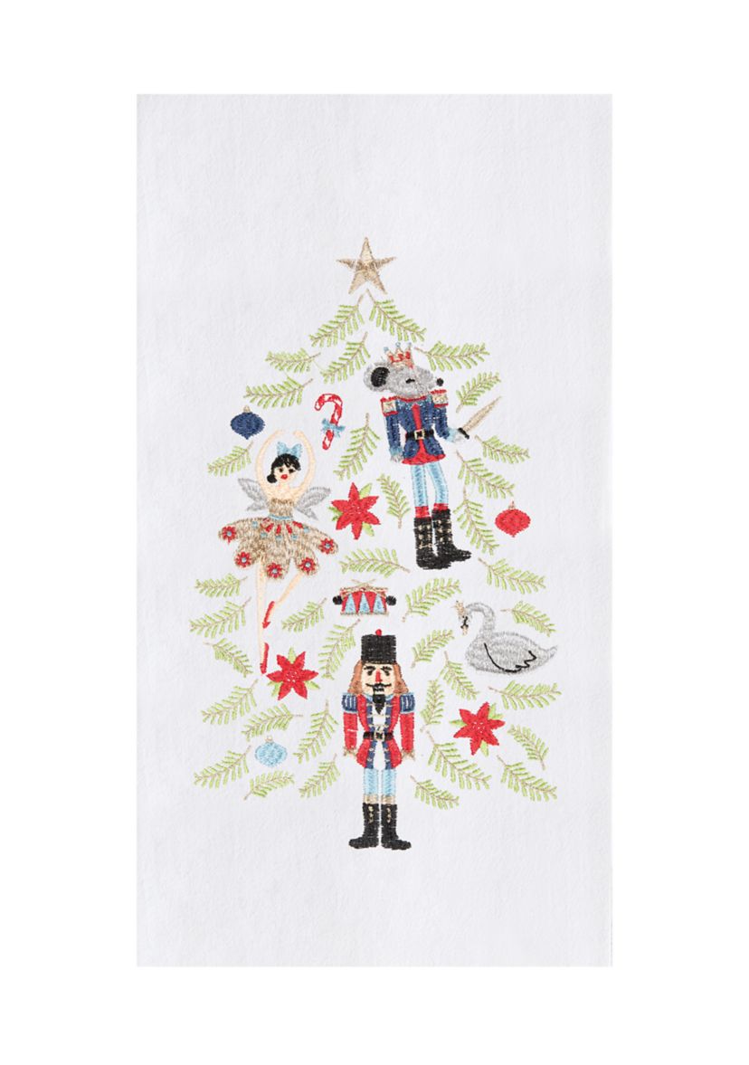 Nutcracker Christmas Tree Kitchen Towel